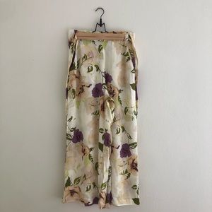 Wilfred Faun Pant in White Floral